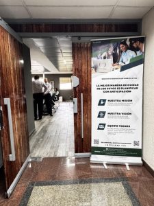 Entrada de la sede en Caracas de Tendencias Ecológicas servicios funerarios en Caracas